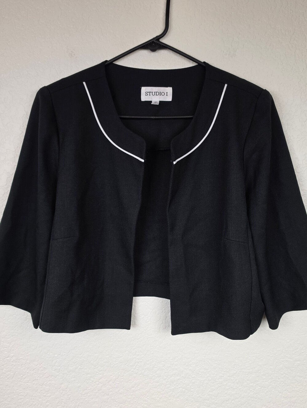 Vintage Studio I Size 14 Black Blazer Jacket
